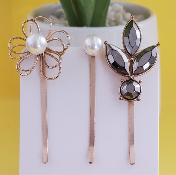 🌸Jeweled Hair Pins - Picture 1 of 1